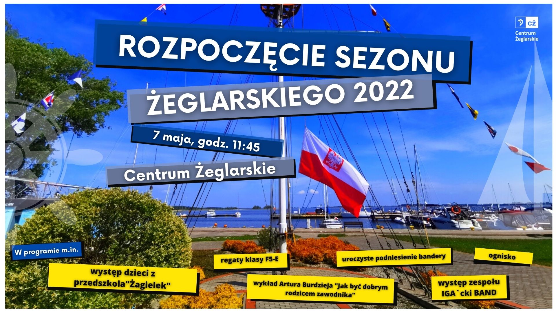 Rozpoczęcie sezonu 2022 plakat