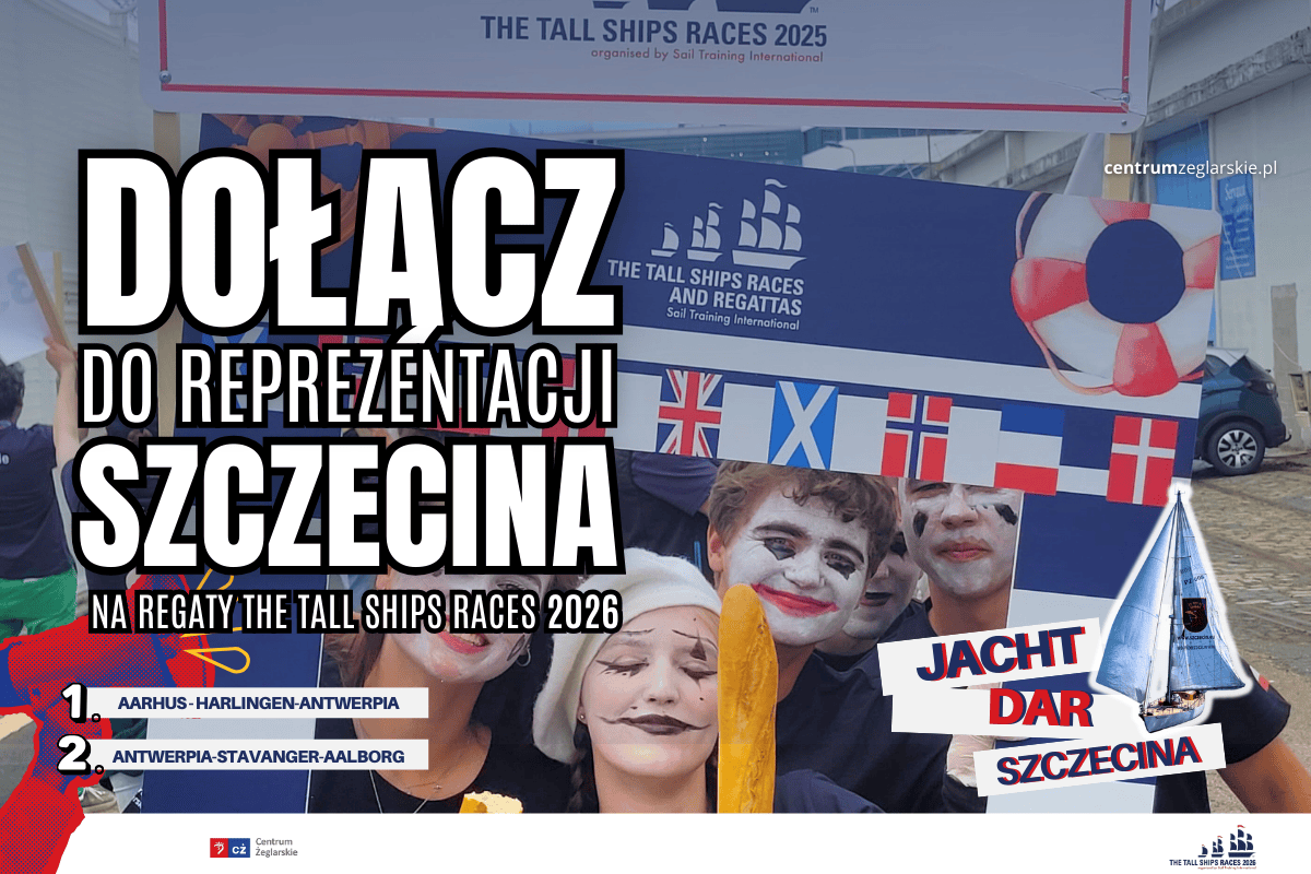 Dołącz do Reprezentacji Szczecina na regaty TSR 2026!
