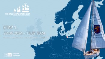 Rejs jachtem Dar Szczecina - The Tall Ships Races 2024 (Etap 1.)